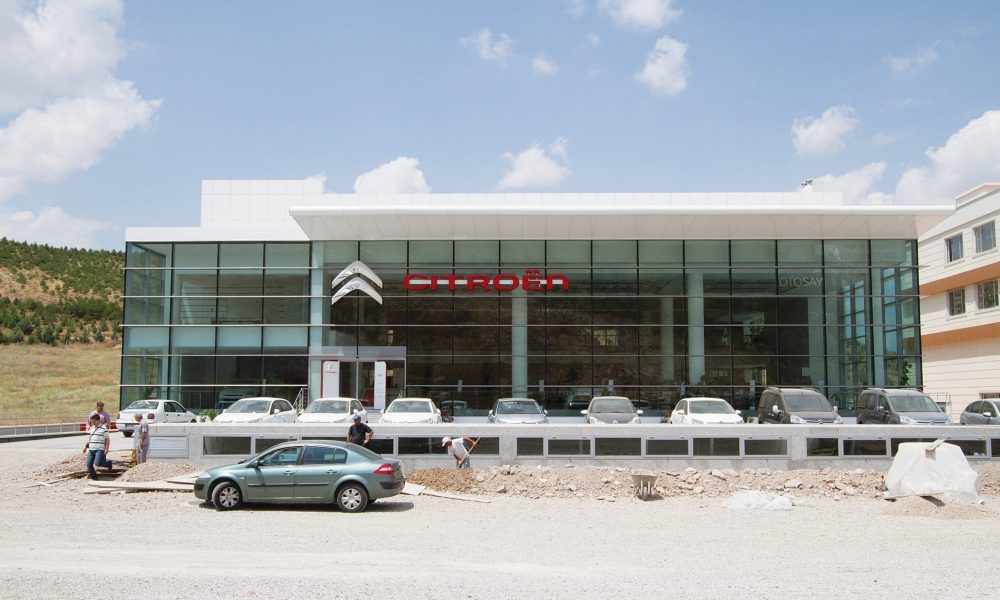 Citroen Plaza Eskişehir Yolu Tesisleri - Eltes Beton Köşk ve Modüler Hücreler-1